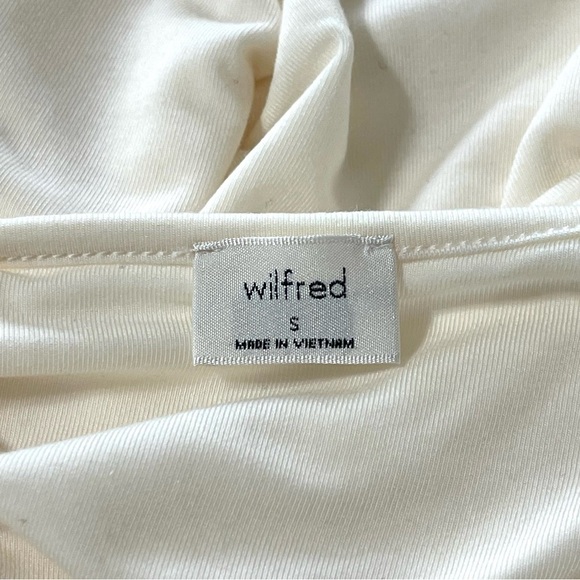 NWT Wilfred Woman Light Birch Bouleau Pale Dress Size S - Picture 9 of 13